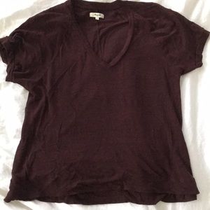 Madewell linen T-shirt